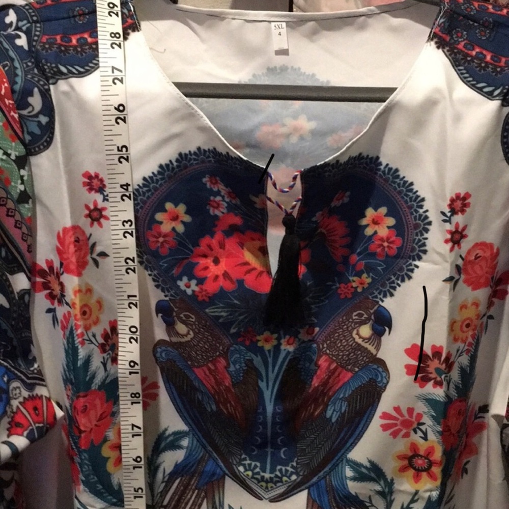 🌺💃Bohemian Style Peasant Top - Picture 2 of 5